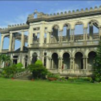 Called the RUINS. This landmark located in Talisay, Bacolod City, Negros Occidental was constructed by a rich man in honor of her deceased wife. The difference with the Taj Mahal of India was her wife was not buried here. The house is of no ordinary. Materials used in the construction included a two inch thick floor of the best wood the time had. The concrete is of A1 mixture. Why this look now? World War II came in and the Americans and Filipino soldiers requested the owner to burn the house to avoid being used by the Japanese. The owner consented and and so the burning started. Gallons of gasoline were not enough to completely demolish the building. On the third day upon using used oil that the woods were all eaten up by fire.